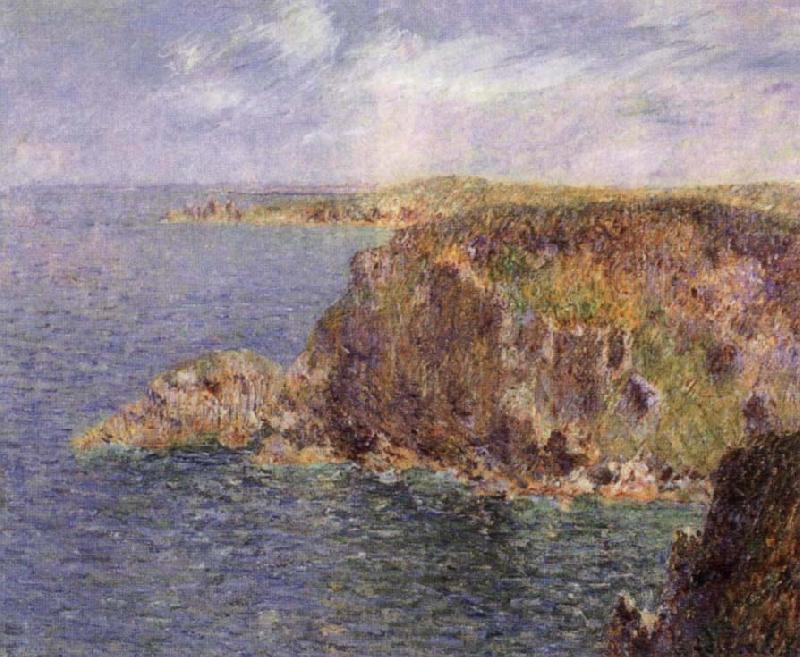 Gustave Loiseau Cape Frehel and La Teignouse Cliffs Spain oil painting art
